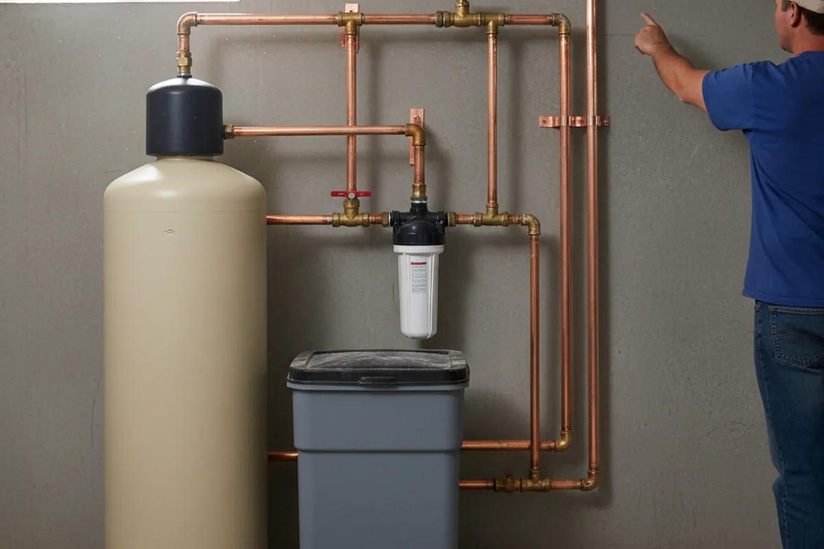 Whole-house water treatment system installed in The Dalles